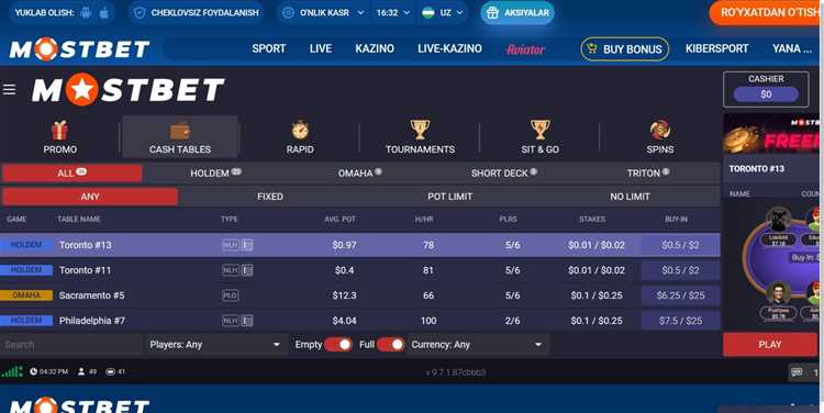 Mostbet foydalanuvchi interfeysi – foydalanuvchi tajribasini qanday yaxshilaydi